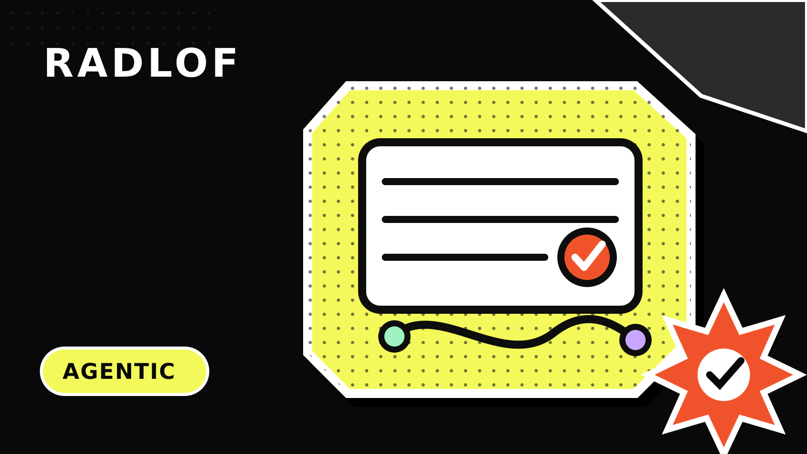 Radlof illustration of a signed machine-payment voucher linking digital services within an approved budget
